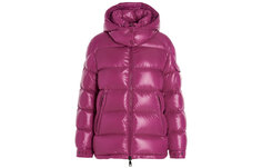 Moncler женский пуховик, фиолетовый