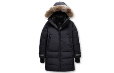 Женский пуховик Canada Goose, темно-синий