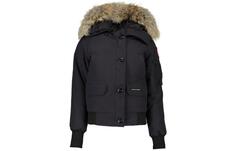 Женский пуховик Canada Goose, темно-синий