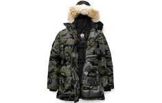 Женский пуховик Canada Goose, цвет camo coast gray