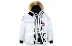 Мужской пуховик Canada Goose, белый