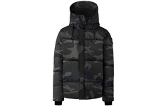 Мужской пуховик Canada Goose, цвет black camouflage color