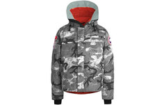 Пуховик унисекс Canada Goose, цвет white camouflage