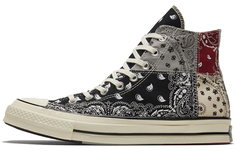 потомок кроссовок Paisley x Converse Chuck Taylor All-Star 70 Black