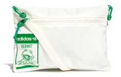 Сумка через плечо унисекс Adidas Originals, цвет white and green color matching