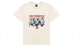Мужская футболка New Balance, молочный