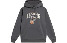 Мужские толстовки и свитшоты Li Ning, цвет black pine gray