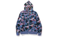 Мужские худи и свитшоты A Bathing Ape, фиолетовый Bape