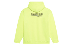 Мужской свитшот Balenciaga, цвет fluorescent yellow