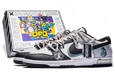 Туфли для скейтбординга Nike Dunk Low женские, черный