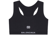 Balenciaga Женское спортивное нижнее белье, черный