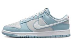 Флисовый флисовый логотип Nike Dunk Low Retro Swoosh, синий