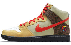 Цветные коньки × Nike SB Dunk High Kebab and Destroy