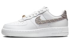 Женские кроссовки для скейтбординга Nike Air Force 1 Low, белый/коричневый