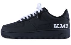 Мужские кроссовки для скейтбординга Nike Air Force 1 Low, черный