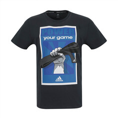Adidas Мужская футболка, цвет night sky black/blue-bkbu