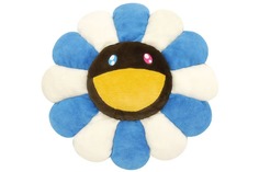 Мягкая плюшевая фигурка Takashi Murakami Flower, 30 см, синий/белый/коричневый