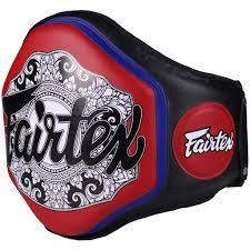 Пояс тренера защитный Fairtex BPV3, черный / красный