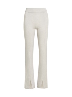 Узкие брюки Karl Lagerfeld Fashion Lurex Sweatpants, серебро