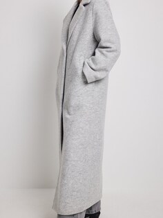 Межсезонное пальто NA-KD, светло-серый