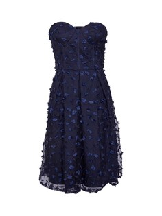 Платье Chi Chi London Bestickt, синий