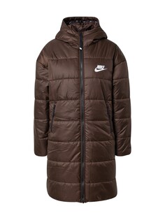 Зимнее пальто Nike, темно коричневый