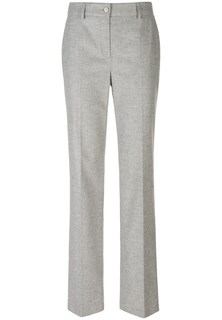 Обычные плиссированные брюки Fadenmeister Berlin, светло-серый