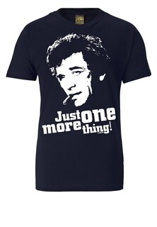 Рубашка LOGOSHIRT Columbo - Just One More Thing, темно-синий