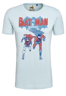 Рубашка LOGOSHIRT Batman &amp; Robin, светло-синий