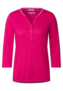 Рубашка CECIL, пестрый розовый