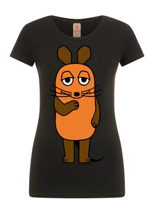 Рубашка LOGOSHIRT Maus, черный