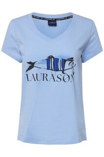 Рубашка LAURASØN, светло-голубой