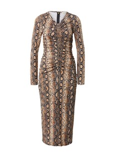 Платье MICHAEL Michael Kors, коричневый