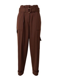 Обычные брюки-карго Lauren Ralph Lauren ZAAK, темно коричневый