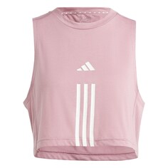 Спортивный топ Adidas Train Essentials, темно-розовый