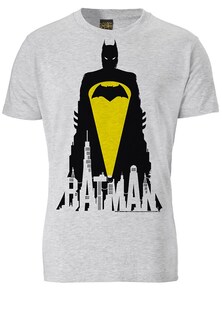 Рубашка LOGOSHIRT Batman - Skyline, серый