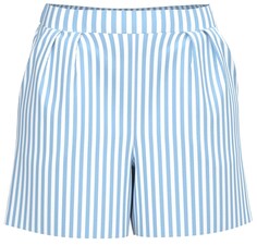 Свободные брюки со складками спереди PIECES Korah, светло-голубой