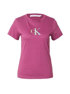 Рубашка Calvin Klein Jeans, розовый