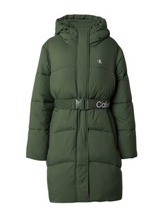Зимнее пальто Calvin Klein Jeans, темно-зеленый
