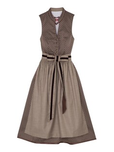 Широкая юбка в сборку SPIETH &amp; WENSKY, коричневый