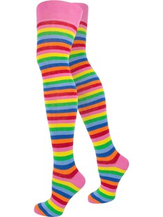 Носки выше колена normani, разноцветный