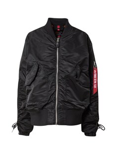 Межсезонная куртка ALPHA INDUSTRIES, черный