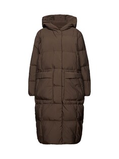 Зимнее пальто ESPRIT, темно коричневый