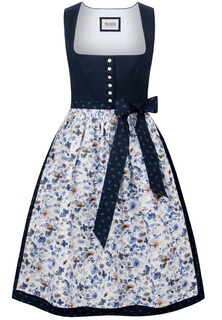 Широкая юбка в сборку STOCKERPOINT Salome, дымчато-синий