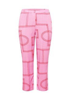 Свободные брюки ONLY Carmakoma Des Allie, розовый