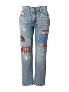 Зауженные джинсы Lauren Ralph Lauren, синий