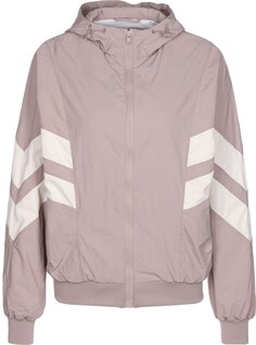 Межсезонная куртка Urban Classics Crinkle Batwing, розовый
