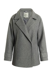 Межсезонное пальто DreiMaster, пестрый серый