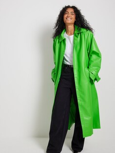 Межсезонное пальто NA-KD, зеленый