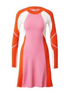 Вязанное платье BOSS Firoko, розовый